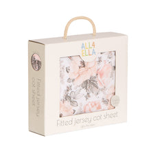 Load image into Gallery viewer, All4Ella Organic Fitted Jersey Sheets