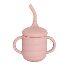 Load image into Gallery viewer, All4Ella Silicone Sippy Cup with Straw