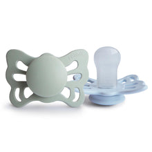 Load image into Gallery viewer, FRIGG Butterfly Pacifier / Dummy - 2pk SILICONE