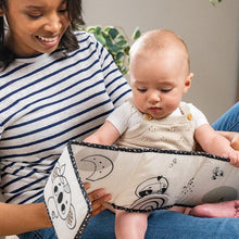 Load image into Gallery viewer, Tiny Love Black & White Decor Double Sided Book
