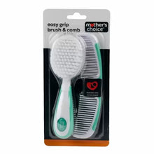 Load image into Gallery viewer, Mothers Choice Easy Grip Brush & Comb