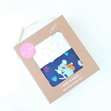 Load image into Gallery viewer, Pepe & Peach Baby Blanket