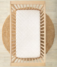 Load image into Gallery viewer, Love to Dream Quilted Mattress Protector - Cot / White