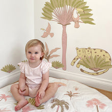 Load image into Gallery viewer, Living Textiles Wall Decal Set Tropical