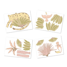 Load image into Gallery viewer, Living Textiles Wall Decal Set Tropical