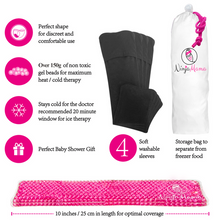 Load image into Gallery viewer, Ninja Mama Reusable Perineal Ice & Heat Therapy Gel Packs - 2 pack