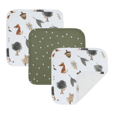 Load image into Gallery viewer, Living Textiles 3-pack Wash Cloths / Lingettes