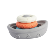 Load image into Gallery viewer, Playground Silicone Boat Stacking Toy