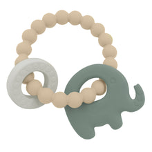 Load image into Gallery viewer, Playground Silicone Elephant Teether (Silicone Ring)