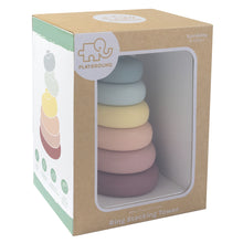 Load image into Gallery viewer, Playground Silicone Stacking Tower