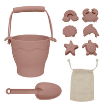 Load image into Gallery viewer, Playground Silicone 8 piece Bucket & Spade Set