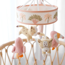 Load image into Gallery viewer, Living Textiles Musical Cot Mobile Tropical