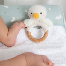 Load image into Gallery viewer, Living Textiles Dummy Chain & Teething Ring Gift Set