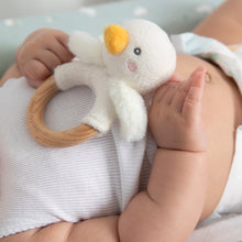 Load image into Gallery viewer, Living Textiles Dummy Chain & Teething Ring Gift Set