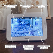 Load image into Gallery viewer, Oricom Secure875 5"Touchscreen Video / Audio Baby Monitor (SC875)