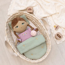 Load image into Gallery viewer, Living Textiles Rattan Doll Moses Basket