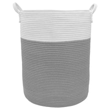 Load image into Gallery viewer, Living Textiles 100% Cotton Rope Hamper - Large
