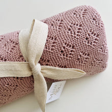 Load image into Gallery viewer, Mini & Me Diamond Knit Baby Blanket