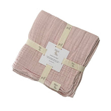 Load image into Gallery viewer, Mini & Me Organic Cotton Muslin Blanket
