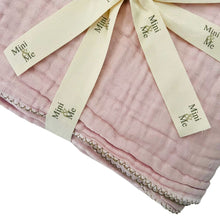 Load image into Gallery viewer, Mini & Me Organic Cotton Muslin Blanket
