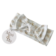 Load image into Gallery viewer, Mini & Me Topknot Headband