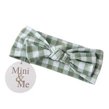Load image into Gallery viewer, Mini & Me Topknot Headband