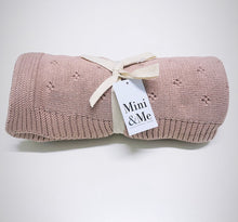 Load image into Gallery viewer, Mini & Me Heirloom Baby Blanket