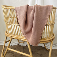 Load image into Gallery viewer, Mini & Me Shell Baby Blanket