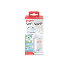 Load image into Gallery viewer, Pigeon SofTouch Nursing Bottle - Wide Neck GLASS