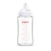 Load image into Gallery viewer, Pigeon SofTouch Nursing Bottle - Wide Neck GLASS