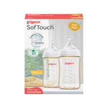 Load image into Gallery viewer, Pigeon SoftTouch Nursing Bottle - Wide Neck