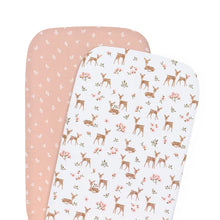 Load image into Gallery viewer, Living Textiles 2-pk Jersey Fitted Sheets