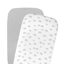 Load image into Gallery viewer, Living Textiles 2-pk Jersey Fitted Sheets