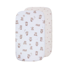 Load image into Gallery viewer, Living Textiles 2-pk Jersey Fitted Sheets