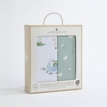 Load image into Gallery viewer, Living Textiles 2-pk Jersey Fitted Sheets
