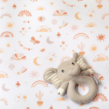 Load image into Gallery viewer, Living Textiles Jersey Port-a-Cot Fitted Sheet & Pillowcase