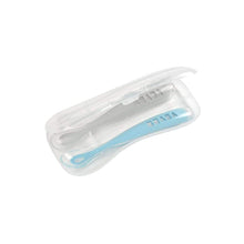 Load image into Gallery viewer, Beaba 1st Age Silicone Spoons & Carry Case - 2 pack