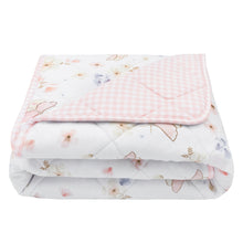 Load image into Gallery viewer, Living Textiles Reversible Quilted Cot Comforter