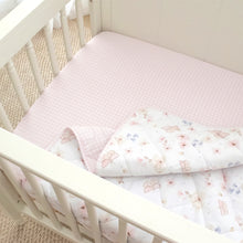 Load image into Gallery viewer, Living Textiles Reversible Quilted Cot Comforter

