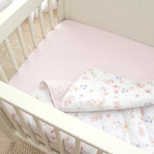 Load image into Gallery viewer, Living Textiles Reversible Quilted Cot Comforter