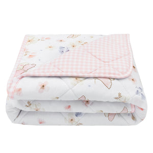 Living Textiles Reversible Quilted Cot Comforter