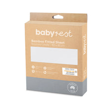 Load image into Gallery viewer, BabyRest Bamboo Fitted Sheet