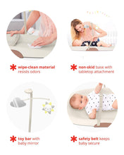 Load image into Gallery viewer, Skip Hop Wipe Clean Changing Pad - Oat