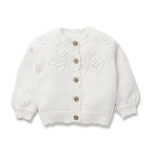 Load image into Gallery viewer, Aster & Oak Ivory White Knit Cardigan