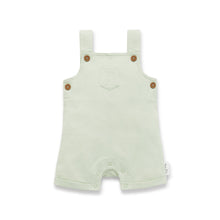 Load image into Gallery viewer, Aster & Oak Sage Chambray Overalls