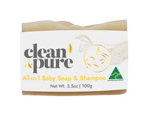 Load image into Gallery viewer, Clean & Pure Baby Soap and Shampoo