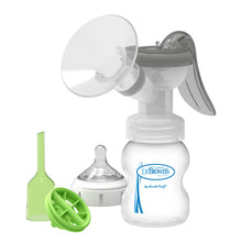 Load image into Gallery viewer, Dr Browns Manual Breast Pump with SoftShape Silicone Shield
