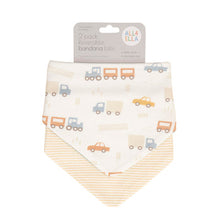 Load image into Gallery viewer, All4Ella Bandana Bibs 2pk
