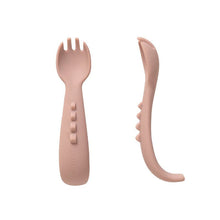 Load image into Gallery viewer, All4Ella Comfy Grip Silicone Forks 2pk