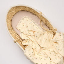 Load image into Gallery viewer, Over the Dandelions Organic Muslin Blanket - Daisy with Lace
